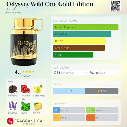 Odyssey Wild One Gold Edition - ARMAF