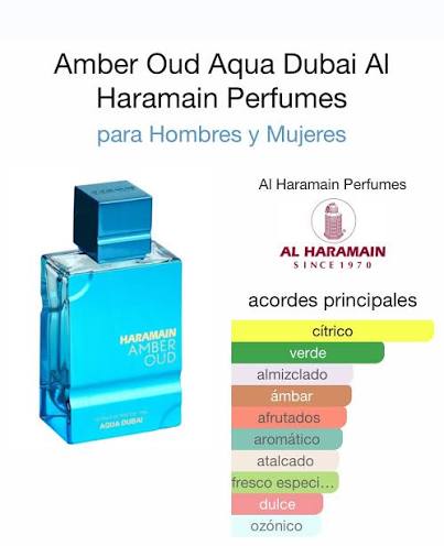 Amber Oud Aqua Dubai - AL HARAMAIN